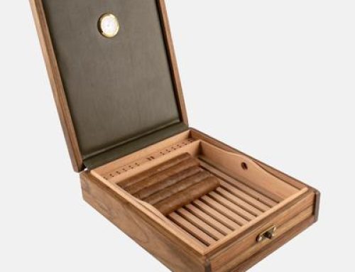 Tabletop humidors. 222